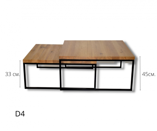 D4 set of tables