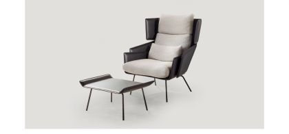 Blade high armchair