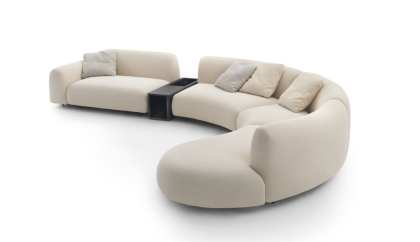 Tokio - Curved sofa by Arflex