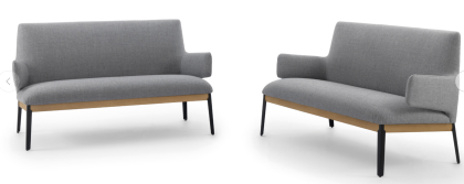 Hug love seat - Low version by Arflex