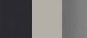 LOGOS 3 DRWRS DRESSER 60" - DARK GREY ASH/ROCCIA GREY/TITANIUM