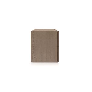 PEOPLE 2 DRWRS NIGHTSTAND 28" - OAK LAGUNA
