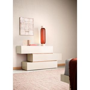 PEOPLE 9 DRWRS DRESSER W/SPACER STACKABLE  - WHITE MATT LACQUER