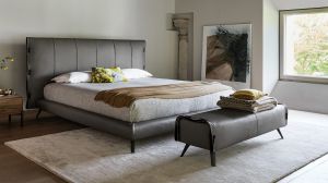 Cuff bench and pouf by Bonaldo