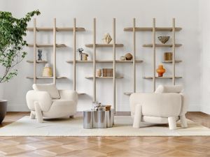 Anam - bookcase by Saba 