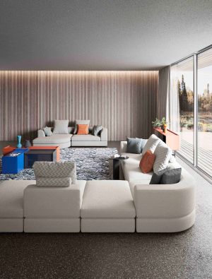 Pixi Sectional Sofa by LIU JO