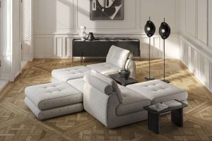Glam Sectional Sofa by LIU JO