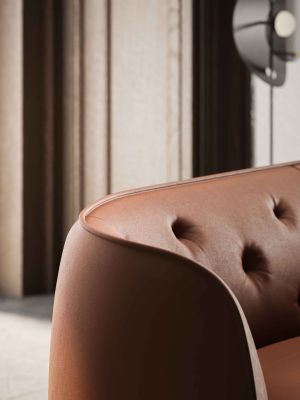 Caillou Capitonné Armchair by LIU JO