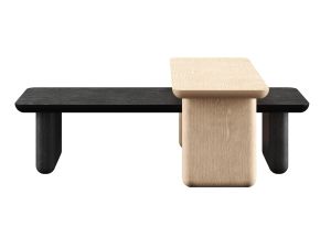 Caillou Wood Coffee Table by LIU JO