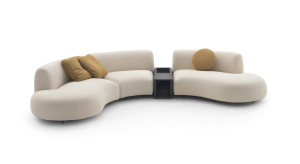 Tokio - Curved sofa by Arflex