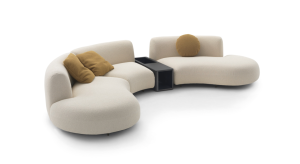 Tokio - Curved sofa by Arflex