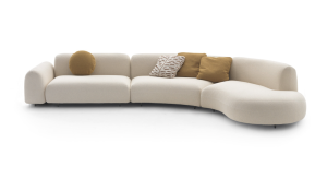 Tokio - Curved sofa by Arflex