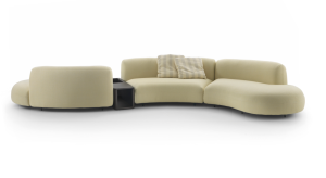 Tokio - Curved sofa by Arflex