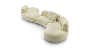 Tokio - Curved sofa by Arflex
