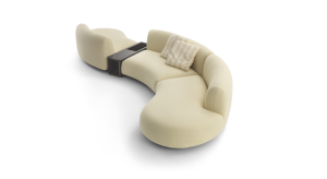 Tokio - Curved sofa by Arflex