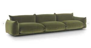 Marenco large cushions by Arflex