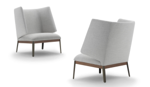 Hug armchair - High version by Arflex