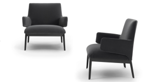 Hug armchair - Low version by Arflex